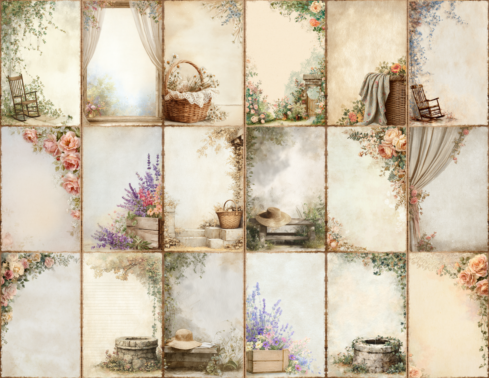 Soft Cottage Journal Pages