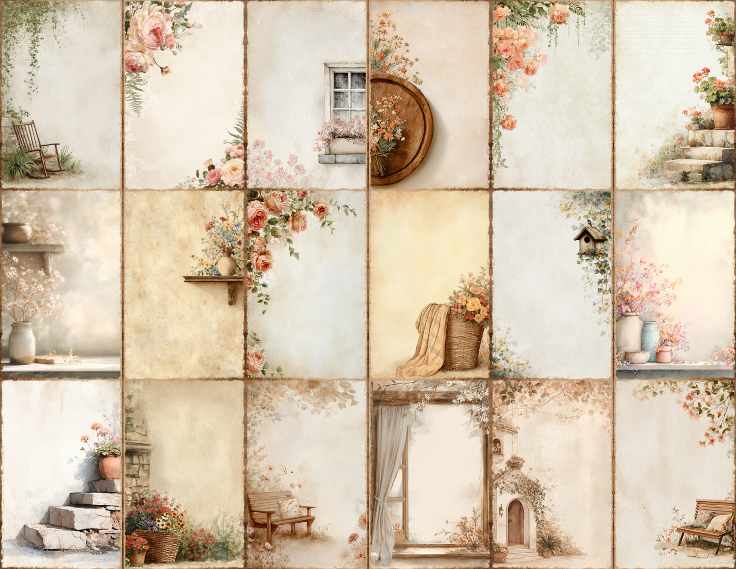 Soft Cottage Journal Pages