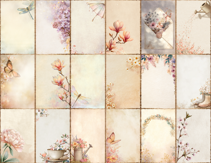 Spring Journal Pages