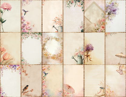 Spring Journal Pages