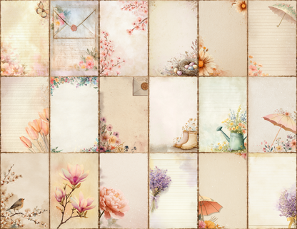 Spring Journal Pages