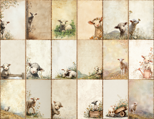 Spring Lambs Journal Pages