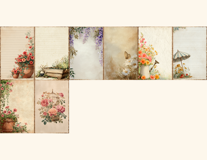 Summer Garden Journal Pages