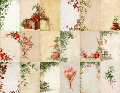 Tomato Vine Journal Pages