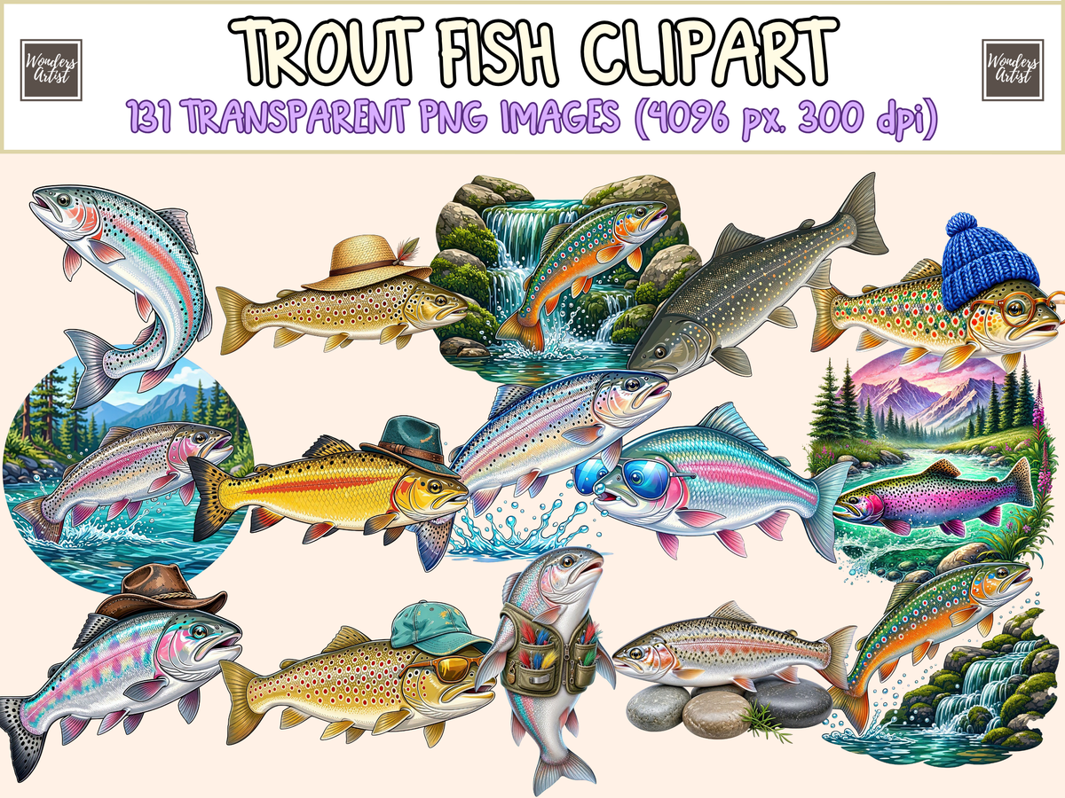 Trout Fish Clipart