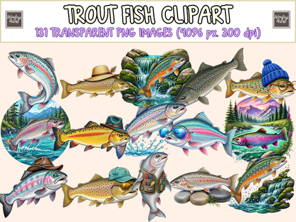 Trout Fish Clipart
