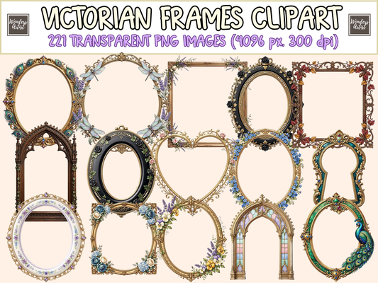 Victorian Frames Clipart