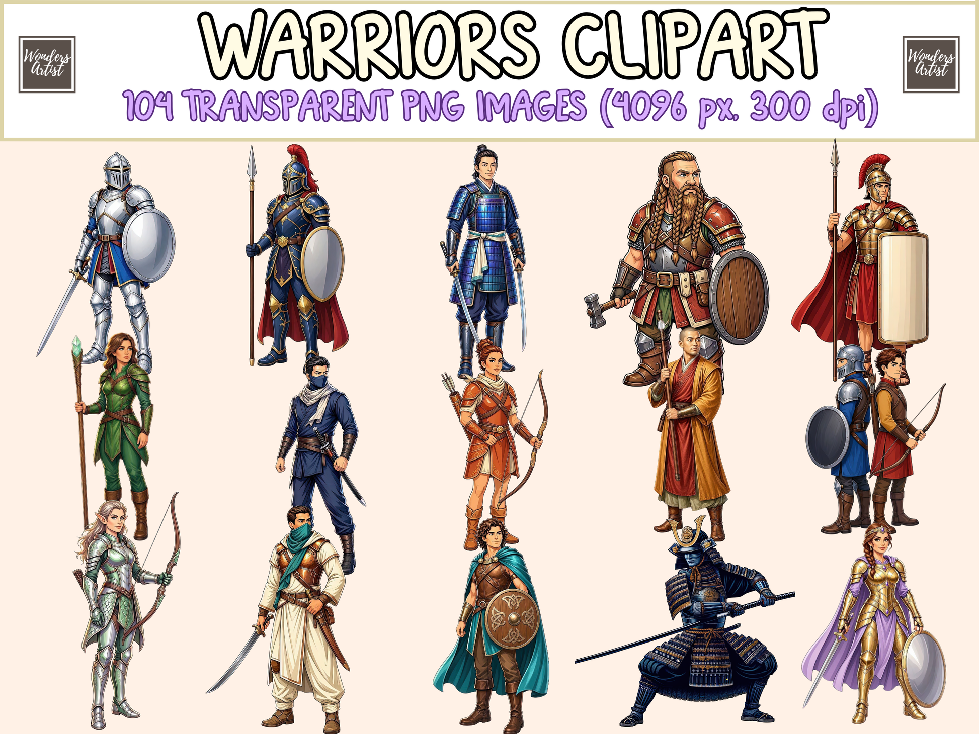 Warriors Clipart