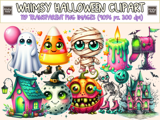 Whimsy Halloween Clipart