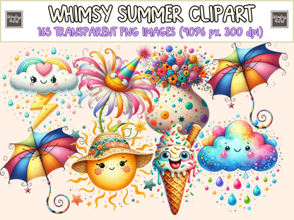 Whimsy Summer Clipart