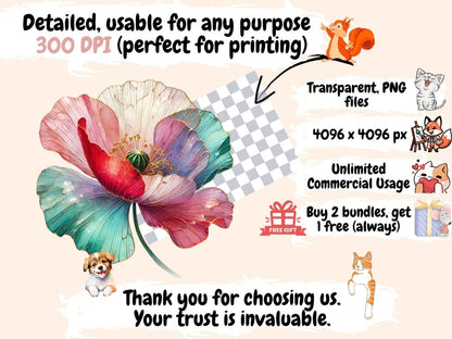 Abstract Flowers (P3) Clipart Abstract clip art - Wonders Artist