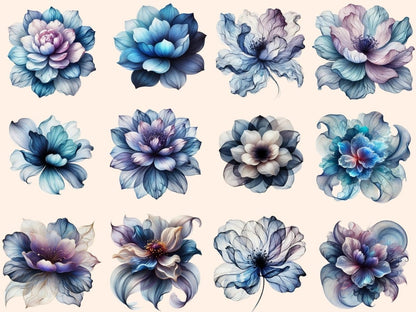 Abstract Flowers (P7) Clipart abstract flowers - Wonders Artist