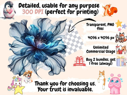 Abstract Flowers (P8) Clipart abstract flowers - Wonders Artist