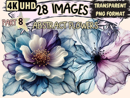 Abstract Flowers (P8) Clipart abstract flowers - Wonders Artist