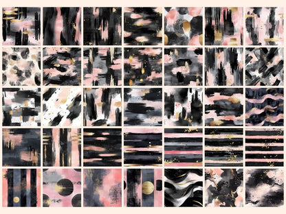 Abstract Ink Seamless Digital Paper Abstract Ink - Wonders Artist