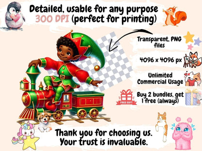 African American Christmas (P2) Clipart African American Art - Wonders Artist