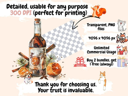 Alcohol Bottles Watercolor Clipart alcohol bottle image - Wonders Artist