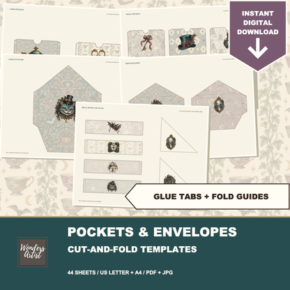 Alice in Halloween Wonderland Journal Kit — preview 4