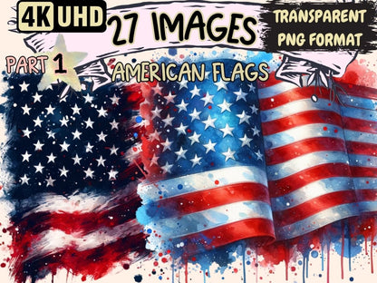American Flags Clipart American flag art - Wonders Artist