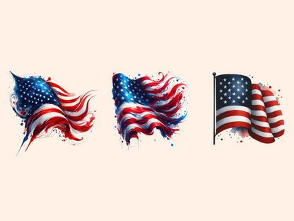 American Flags Clipart American flag art - Wonders Artist