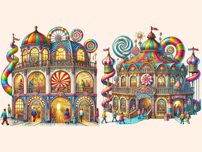 Amusement Park Clipart amusement design - Wonders Artist