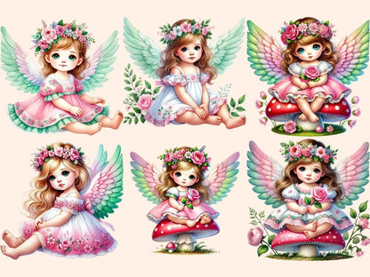 Angel Girls Clipart angel art - Wonders Artist