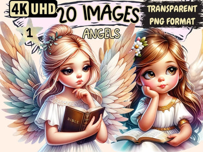 Angel Girls Clipart angel digitals - Wonders Artist