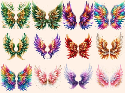 Angel Wings Clipart Angel clip art - Wonders Artist