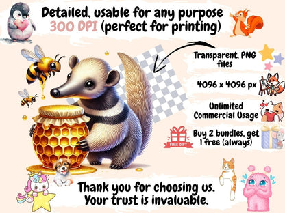 Anteaters Clipart Animal Clipart - Wonders Artist