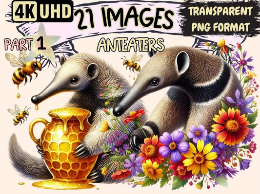 Anteaters Clipart Animal Clipart - Wonders Artist