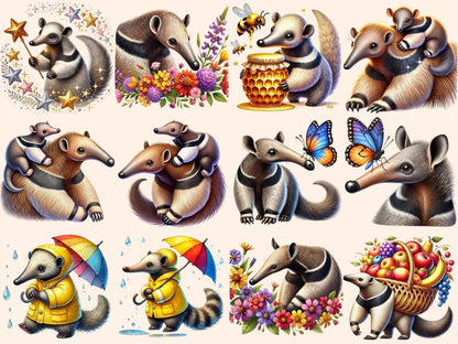 Anteaters Clipart Animal Clipart - Wonders Artist