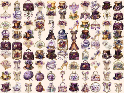 Antique Fashion Watercolor Clipart antique fashion png elegant attire png fashion clipart - WondersArtist