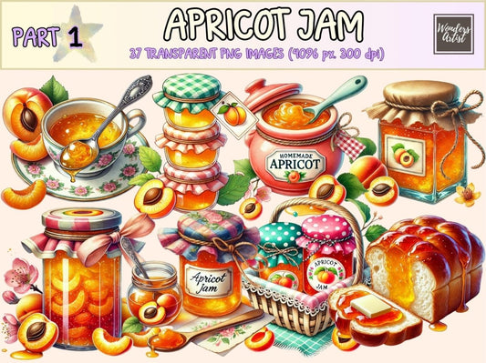 Apricot Jam Clipart apricot clipart apricot designs apricot graphics - WondersArtist