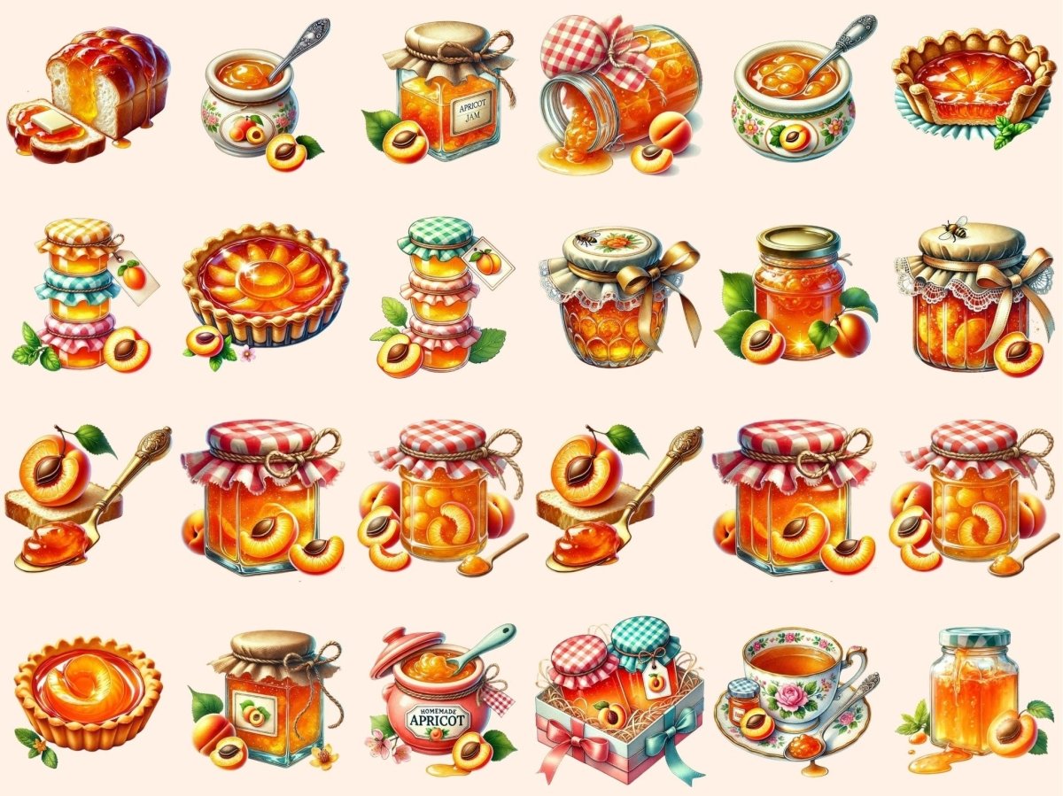 Apricot Jam Clipart apricot clipart apricot designs apricot graphics - WondersArtist