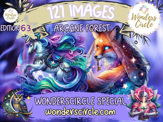 Arcane Forest Clipart (LIMITED EDITION) all - access - bundle new bundles all new mini - WondersArtist