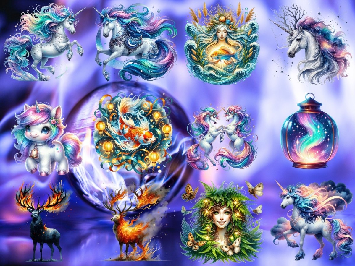 Arcane Skog Clipart (BEGRENSET UTGAVE) image 9