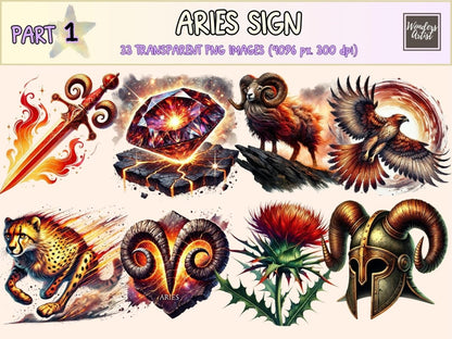 Aries Sign Clipart aries clipart - Wonders Artist