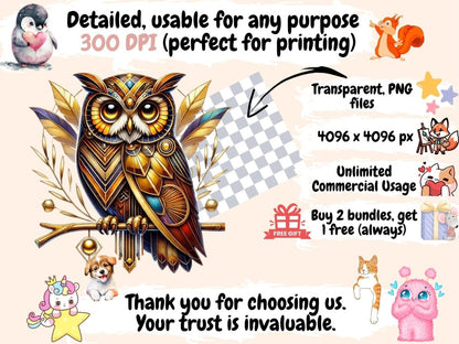 Art Deco Animals (P1) Clipart Art Deco Animals - Wonders Artist