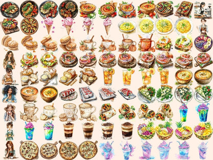 Artist Coffee Shop Watercolor Clipart artistic coffee png - Wonders Artist