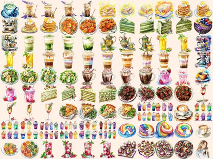 Artist Coffee Shop Watercolor Clipart artistic coffee png - Wonders Artist