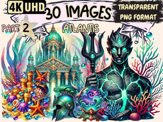 Atlantis (P2) Clipart Ancient Atlantis - Wonders Artist