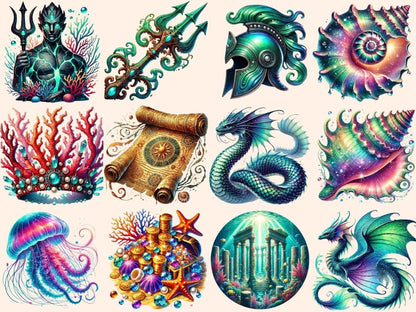 Atlantis (P2) Clipart Ancient Atlantis - Wonders Artist
