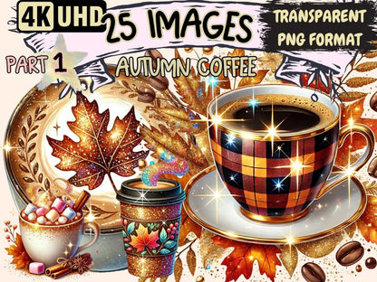 Autumn Coffee Clipart autumn beverages - Wonders Artist