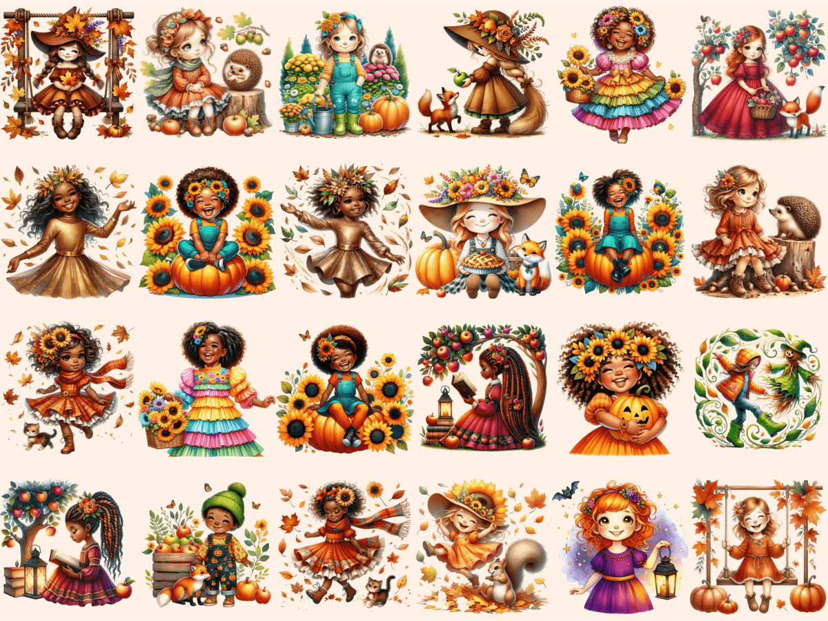 Autumn Girls Clipart autopost Autumn Fashion Girls autumn girl clipart - WondersArtist