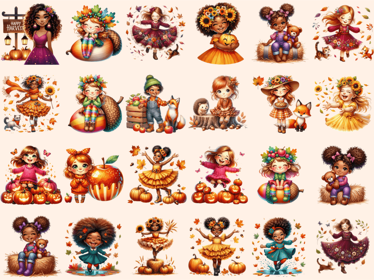 Autumn Girls Clipart autopost Autumn Fashion Girls autumn girl clipart - WondersArtist