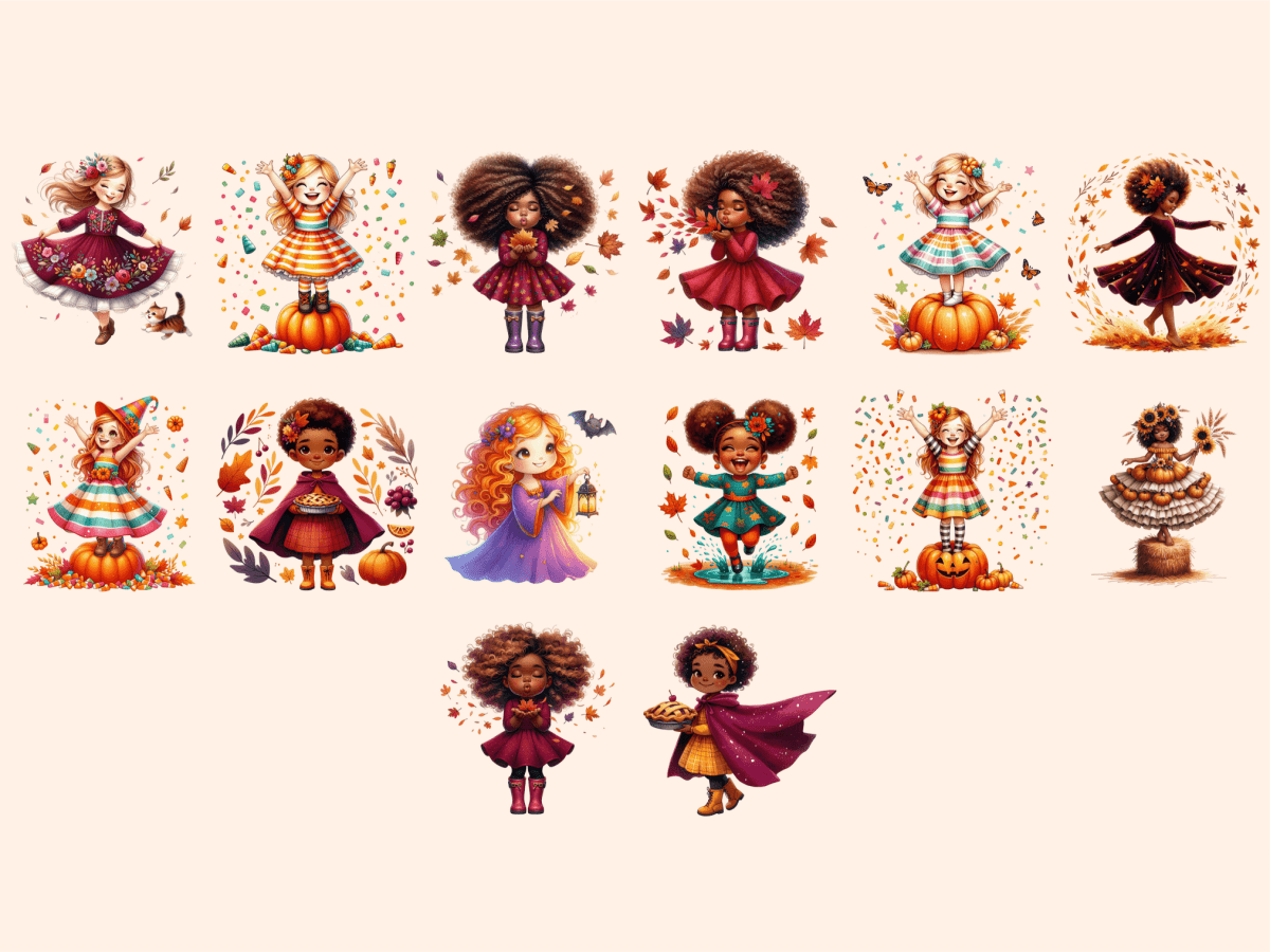 Autumn Girls Clipart autopost Autumn Fashion Girls autumn girl clipart - WondersArtist