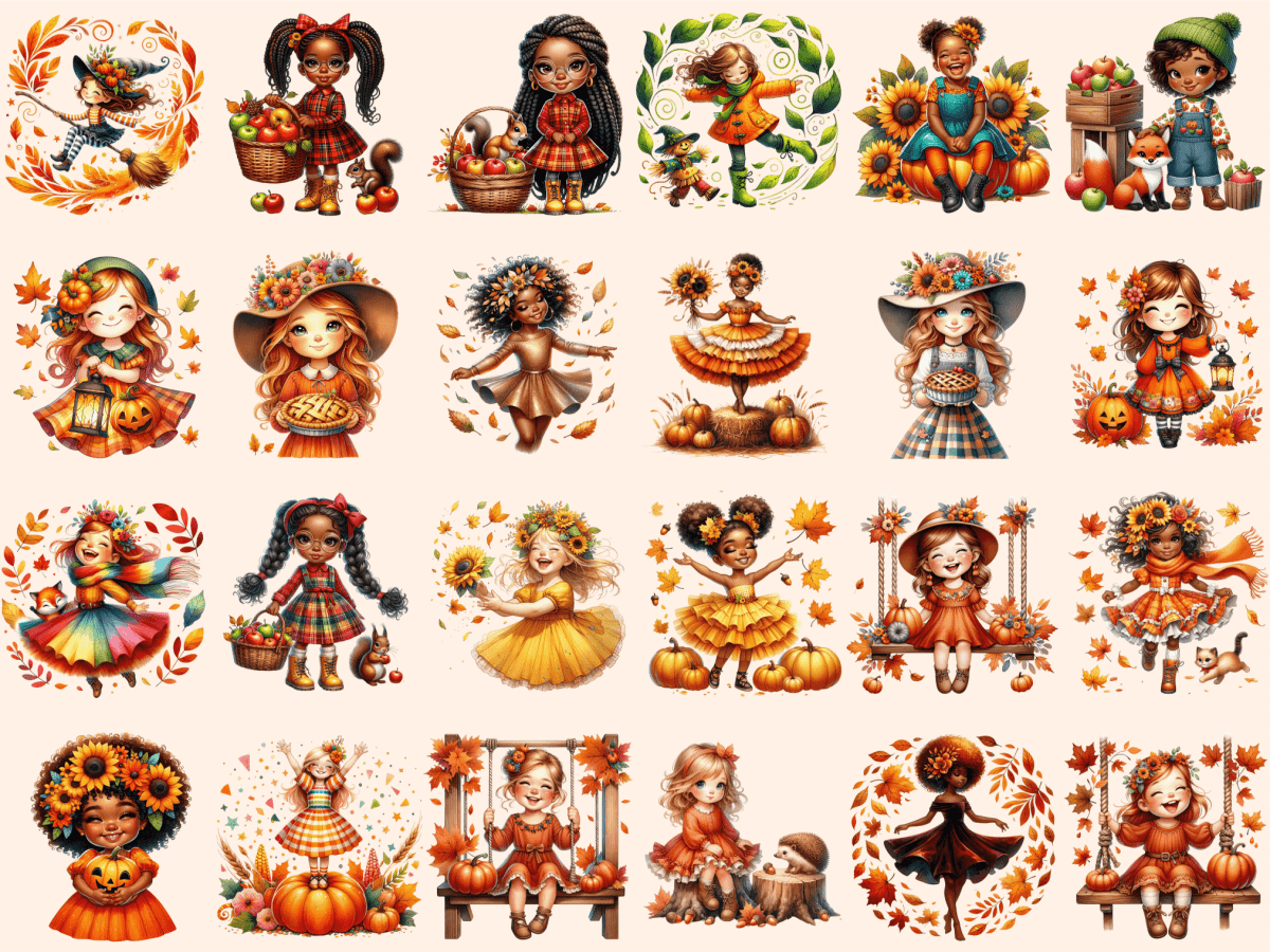 Autumn Girls Clipart autopost Autumn Fashion Girls autumn girl clipart - WondersArtist