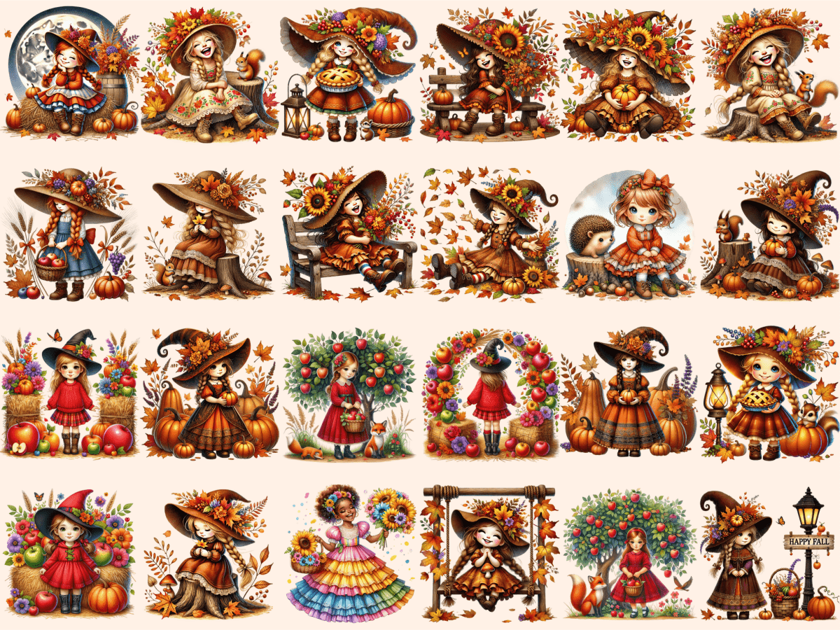 Autumn Girls Clipart autopost Autumn Fashion Girls autumn girl clipart - WondersArtist