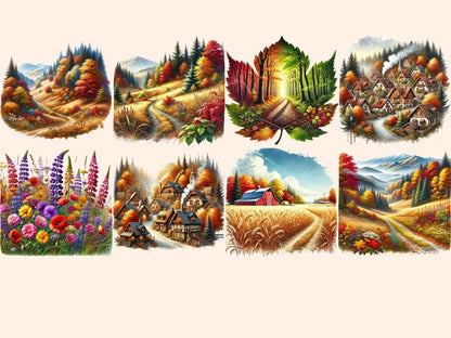 Autumn Landscapes Clipart autumn clipart - Wonders Artist