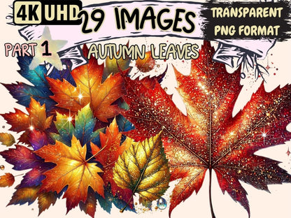 Autumn Leaves Clipart autumn design - Wonders Artist